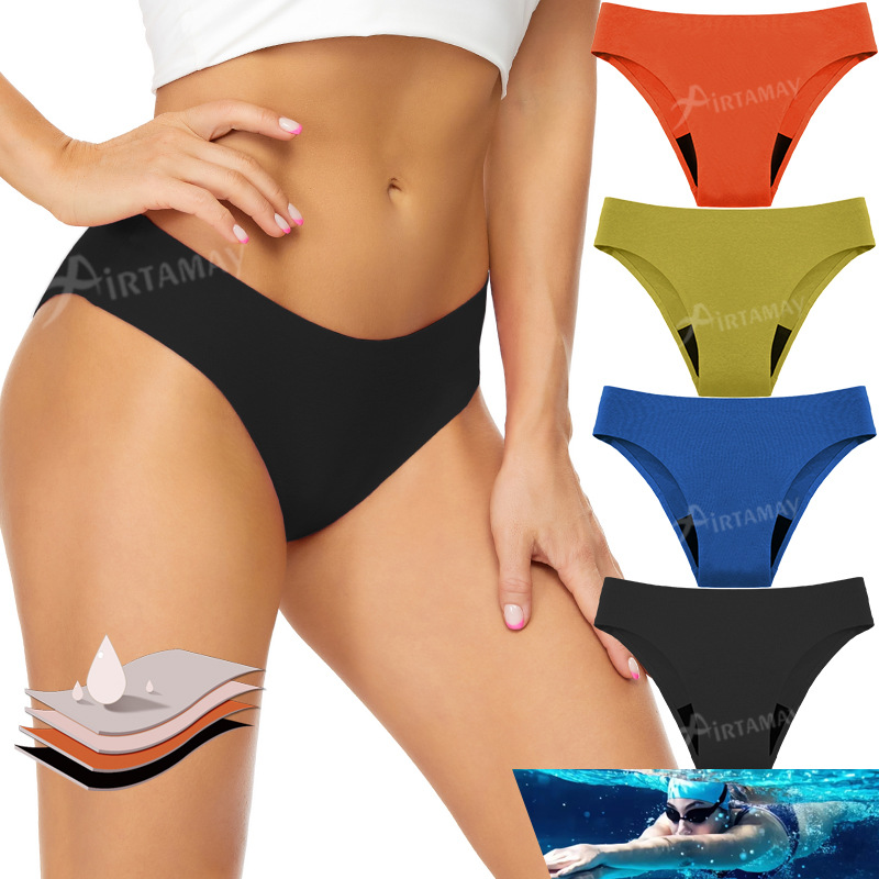 Women Seamless Period Swimwear - Period Panty Absorbent recension och pris