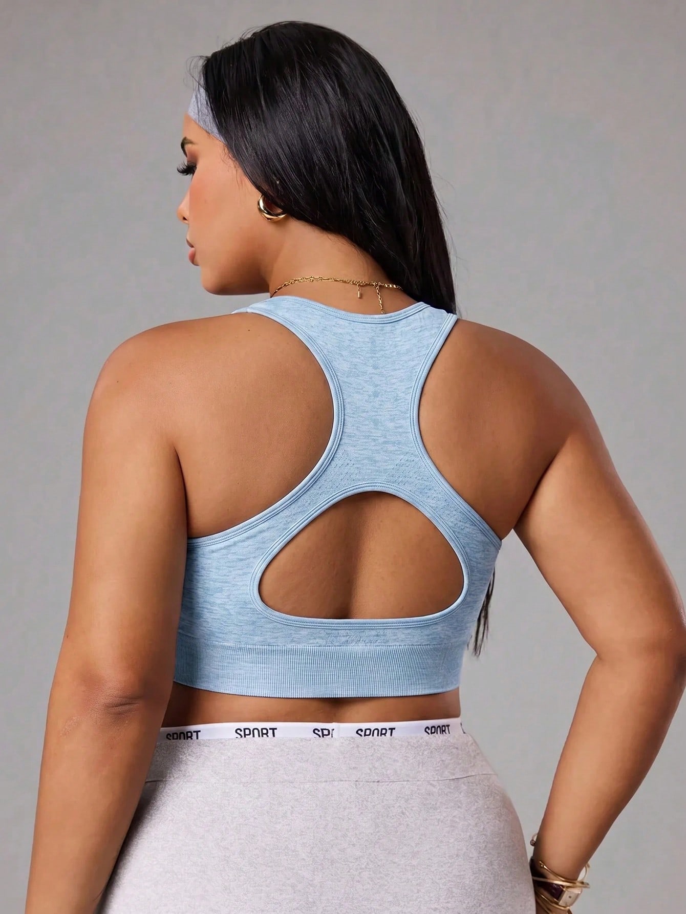 Plus Size Seamless Sports Bra  - Push Up Bra Padded recension och pris