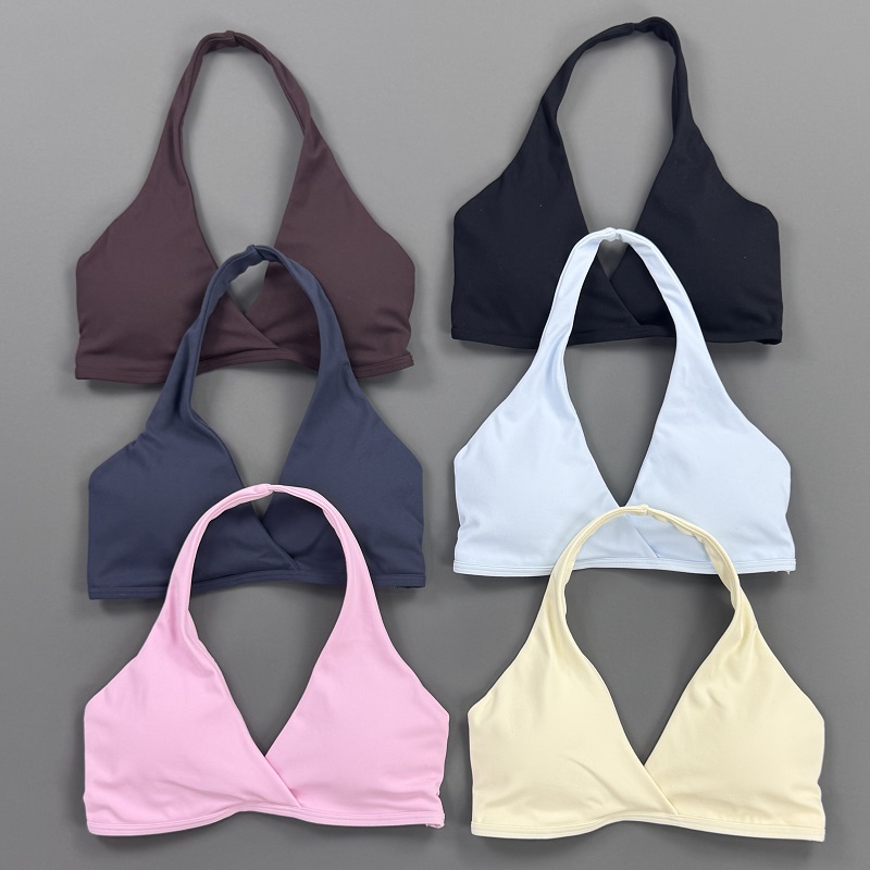 Gym Top Women Halter Neck Spor - Sports Bra High Impact recension och pris